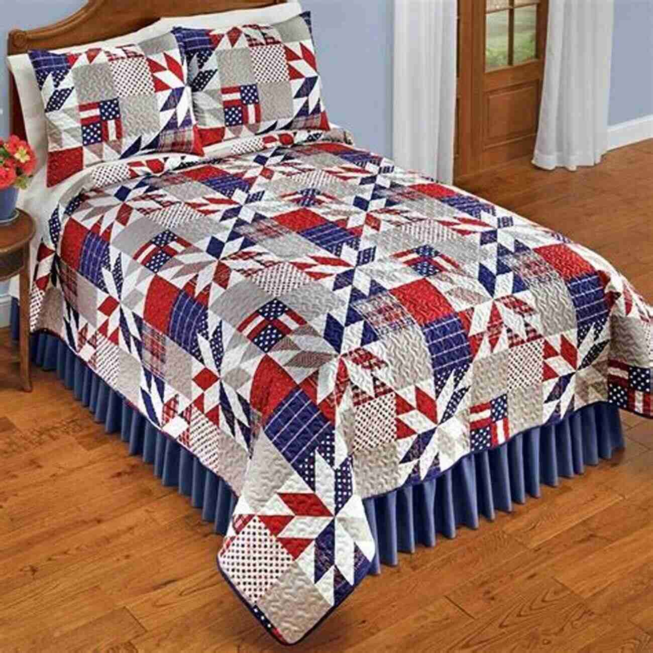 Stars And Stripes Patchwork Quilt Oh Glory : 11 Quilt Projects To Salute The Stars And Stripes