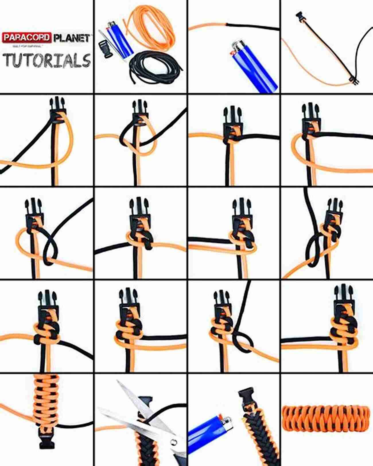 Step By Step Guide To Create A Paracord Headband Paracord Projects: 15 Amazing Paracord Projects With Step By Step Instructions For Beginners