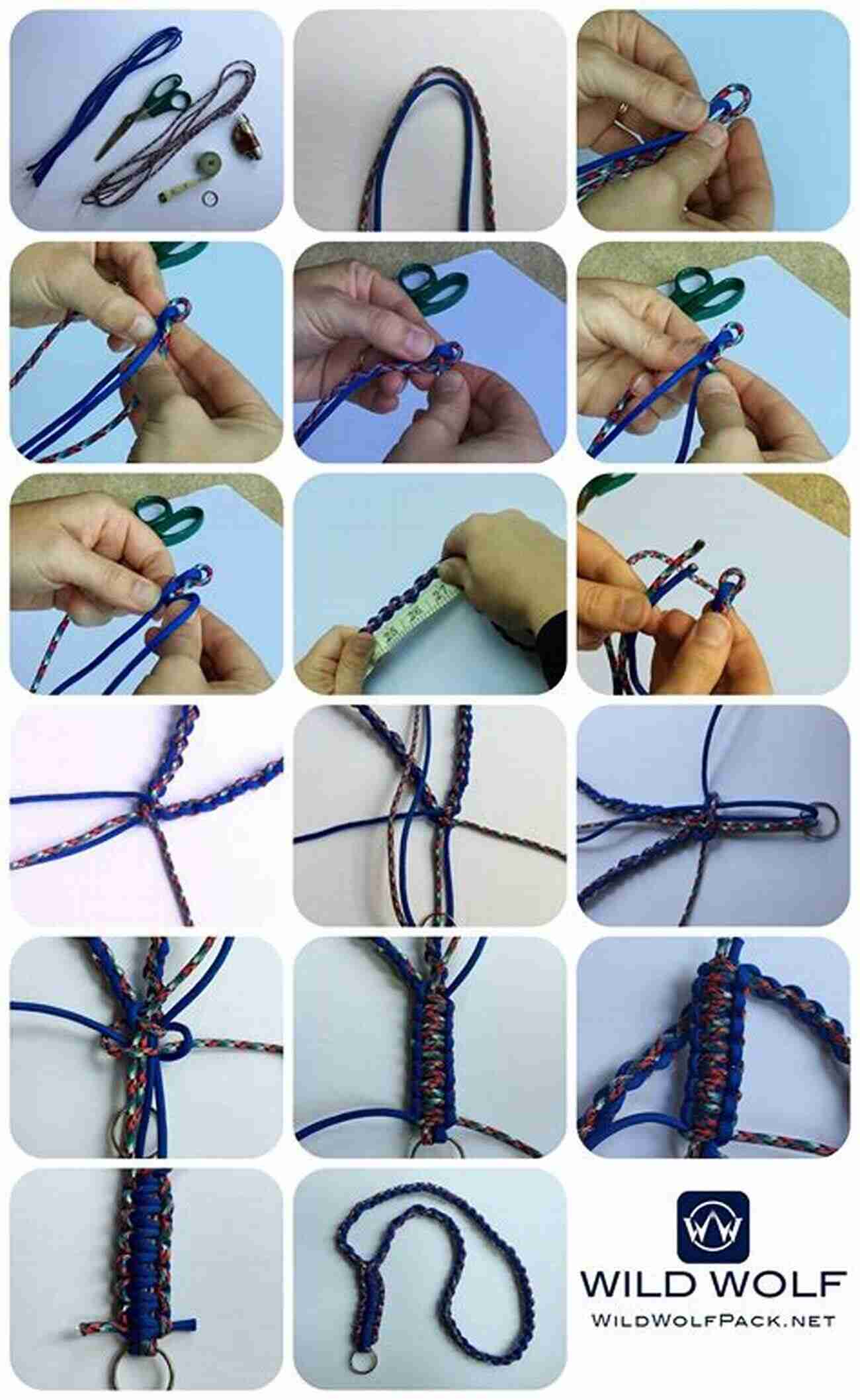 Step By Step Guide To Create A Paracord Lanyard Paracord Projects: 15 Amazing Paracord Projects With Step By Step Instructions For Beginners