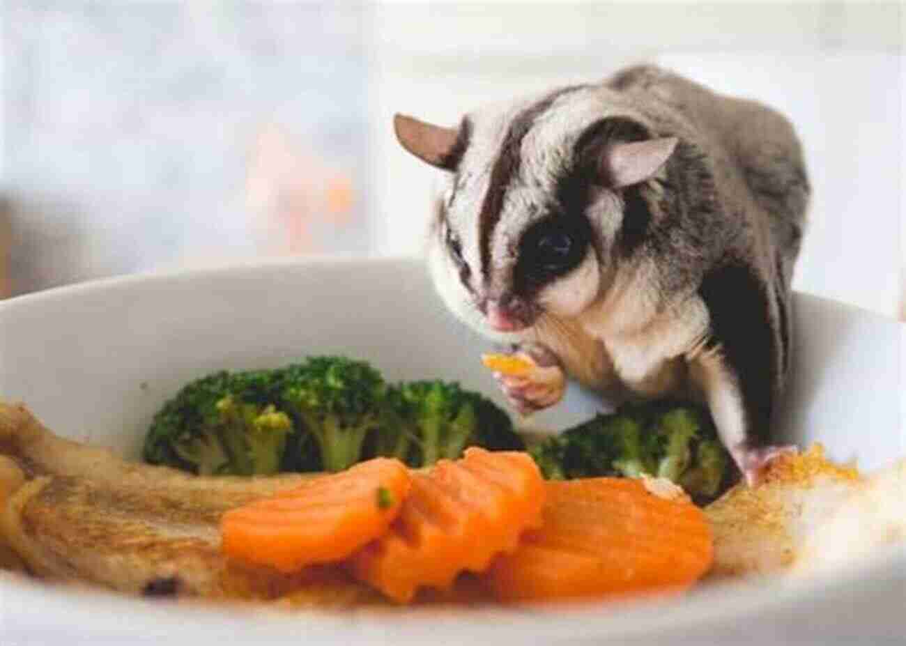 Sugar Glider Eating Fruits And Vegetables Sugar Gliders: The Complete Sugar Glider Care Guide