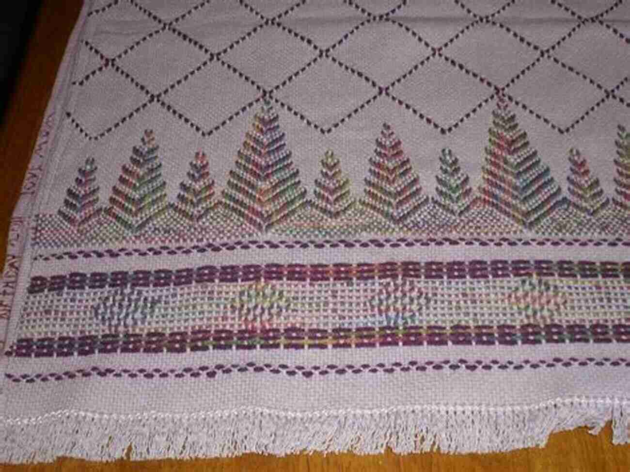 Swedish Huck Embroidery SWEDISH HUCK EMBROIDERY FOR BEGINNERS: How To Start And Stitch Huck Embroidery Thread Conditioners Getting A Self Fringing Edge