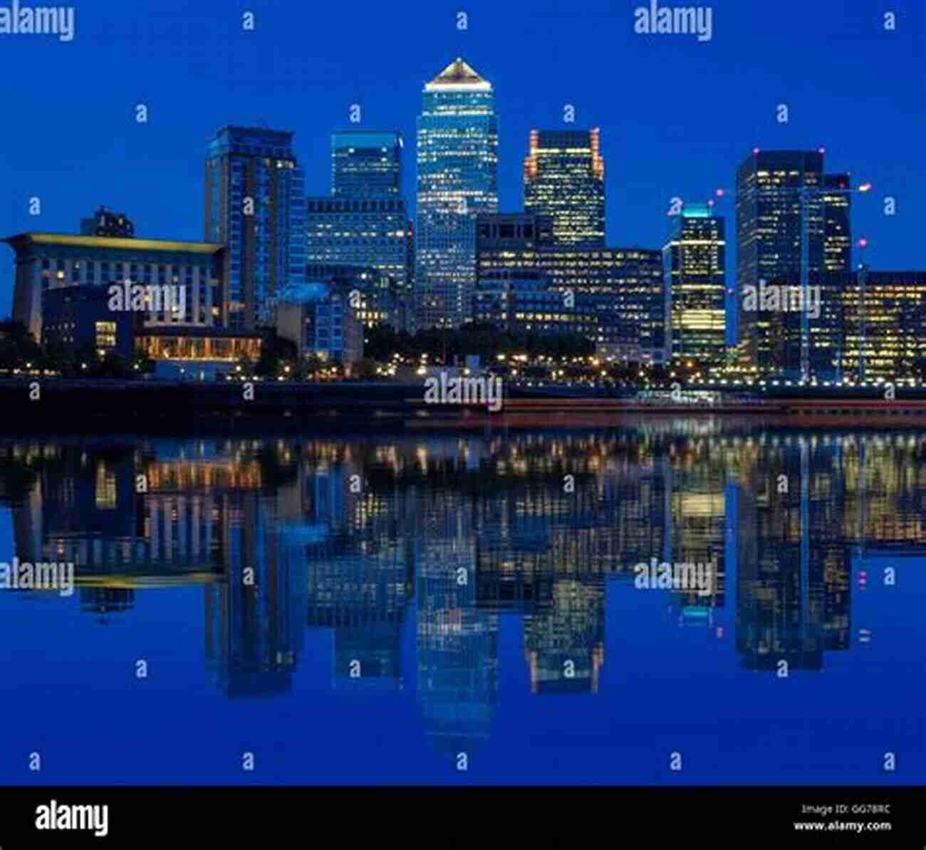 The Modern Skyline Of Canary Wharf, London's Global Financial Hub Is London The Best City