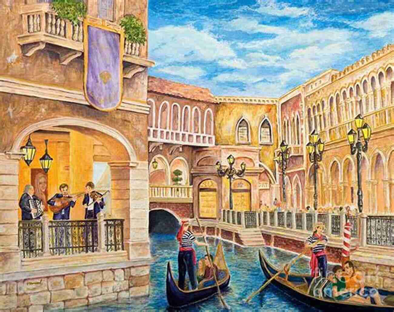 Venetian Art With Vibrant Colors And Stunning Details Salve Venetia (Vol 1 2): The Gleanings From Venetian History (With Original Illustrations)