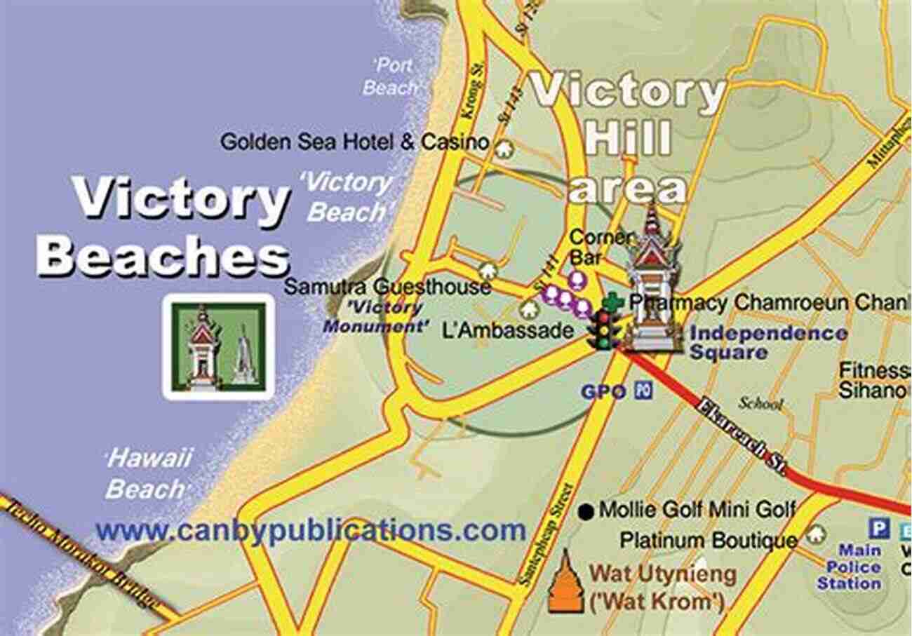 Victory Beach With The Victory Monument Sihanoukville: 20 Must See Attractions (Cambodia 12)