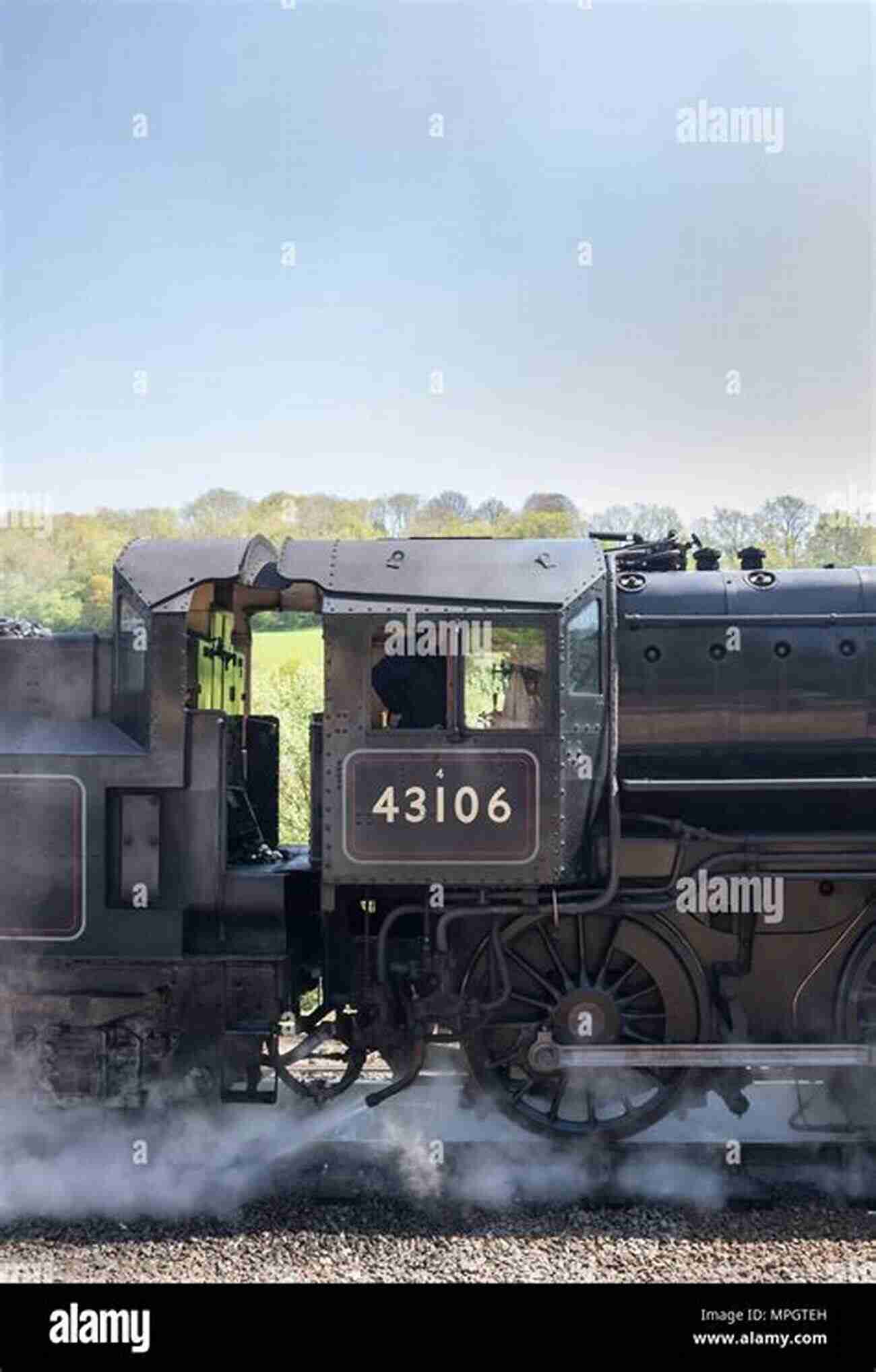 Vintage Steam Locomotive Passing Through A Picturesque Countryside British Railways In The 1950s And 60s (Shire Library 699)