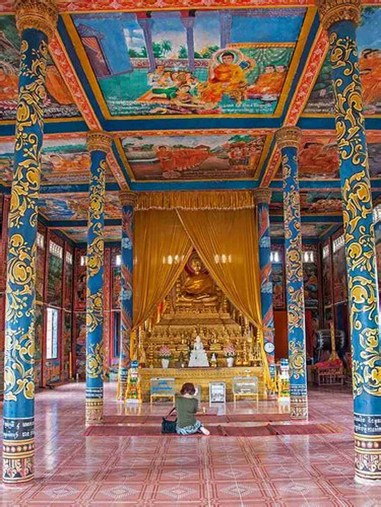 Wat Krom Temple Interior Sihanoukville: 20 Must See Attractions (Cambodia 12)