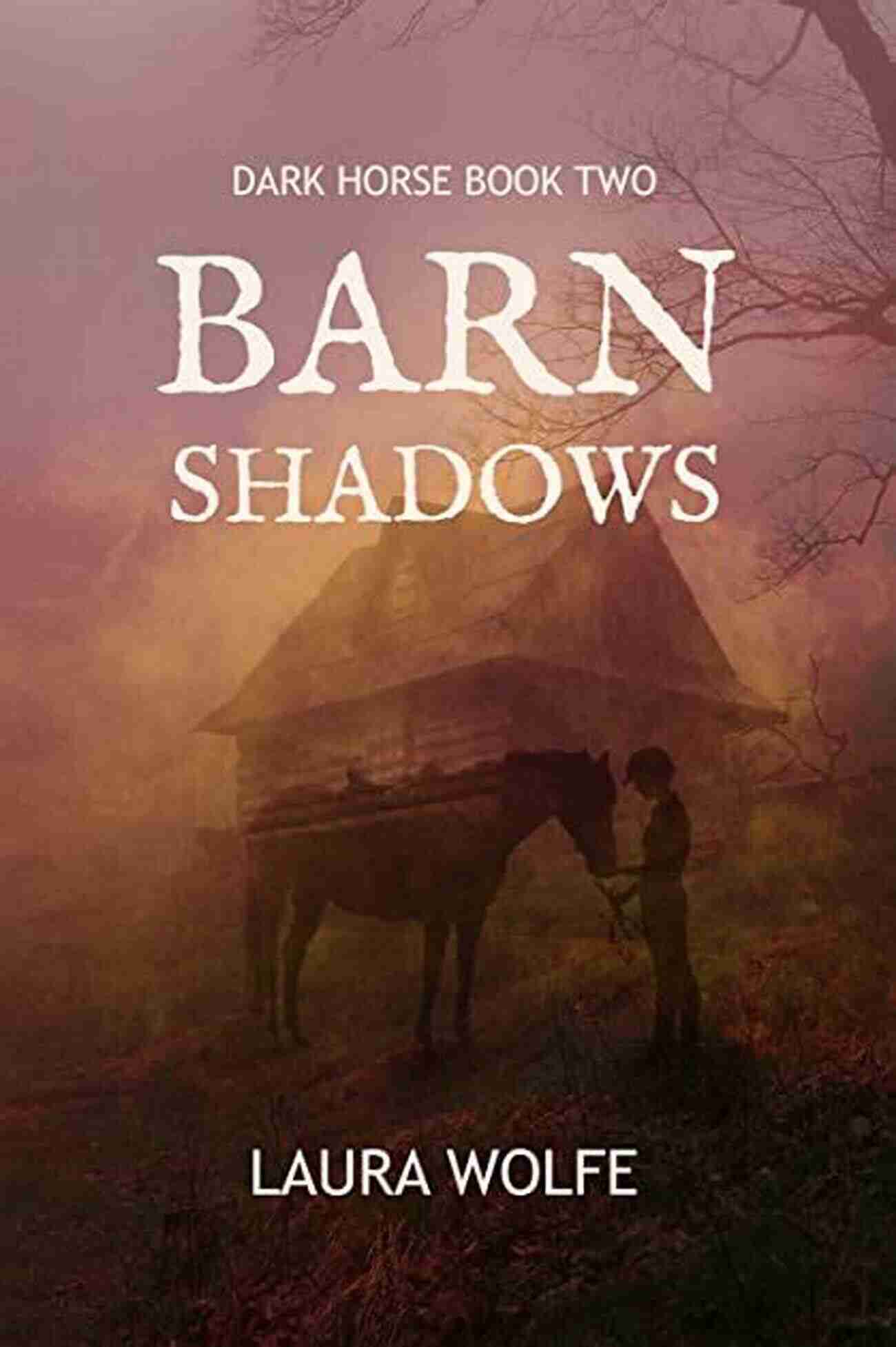 Wild And Majestic Barn Shadows Dark Horse Two Galloping Through A Moonlit Meadow Barn Shadows: Dark Horse Two