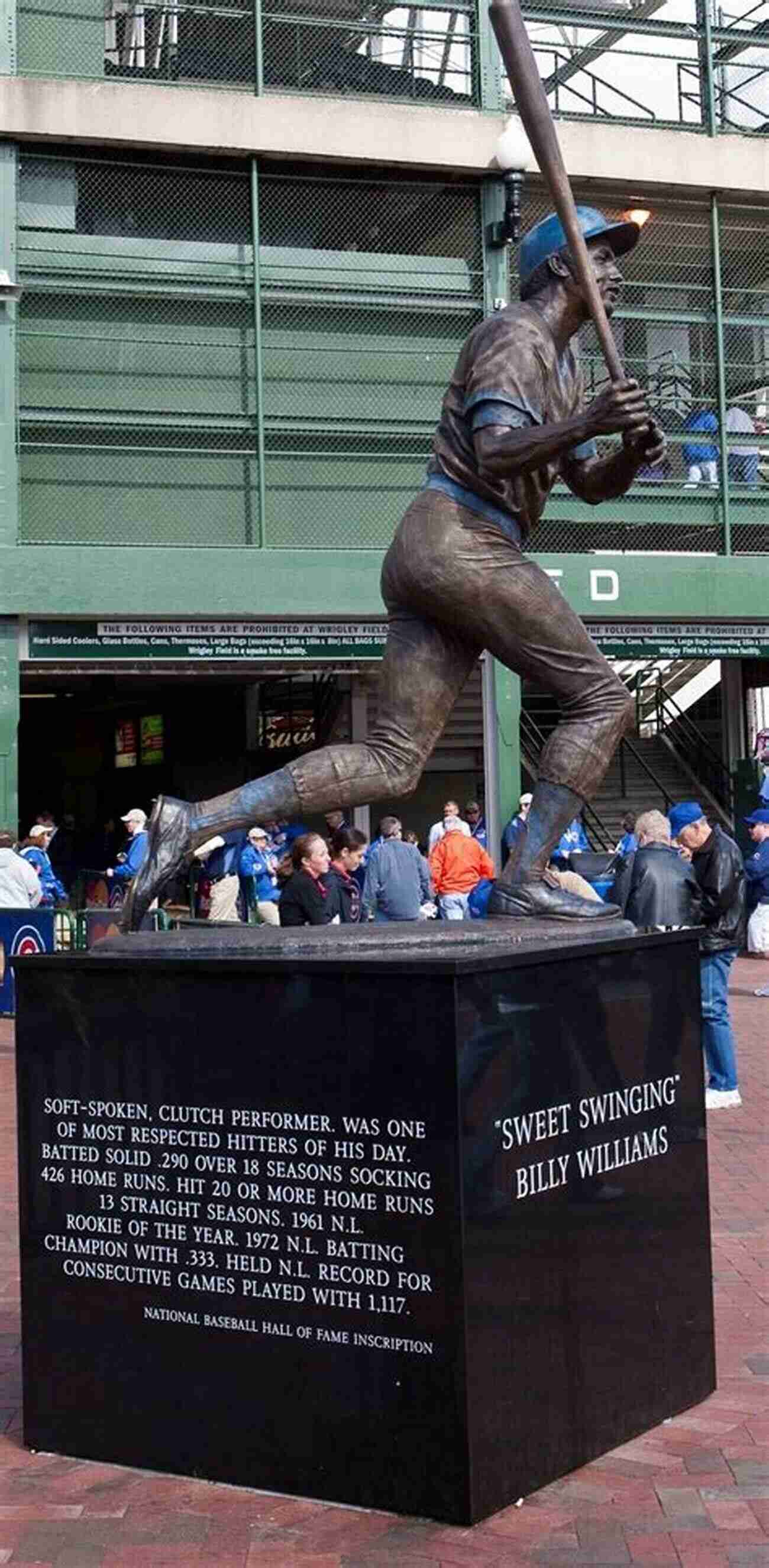 Wrigley Field Billy Williams: My Sweet Swinging Lifetime With The Cubs