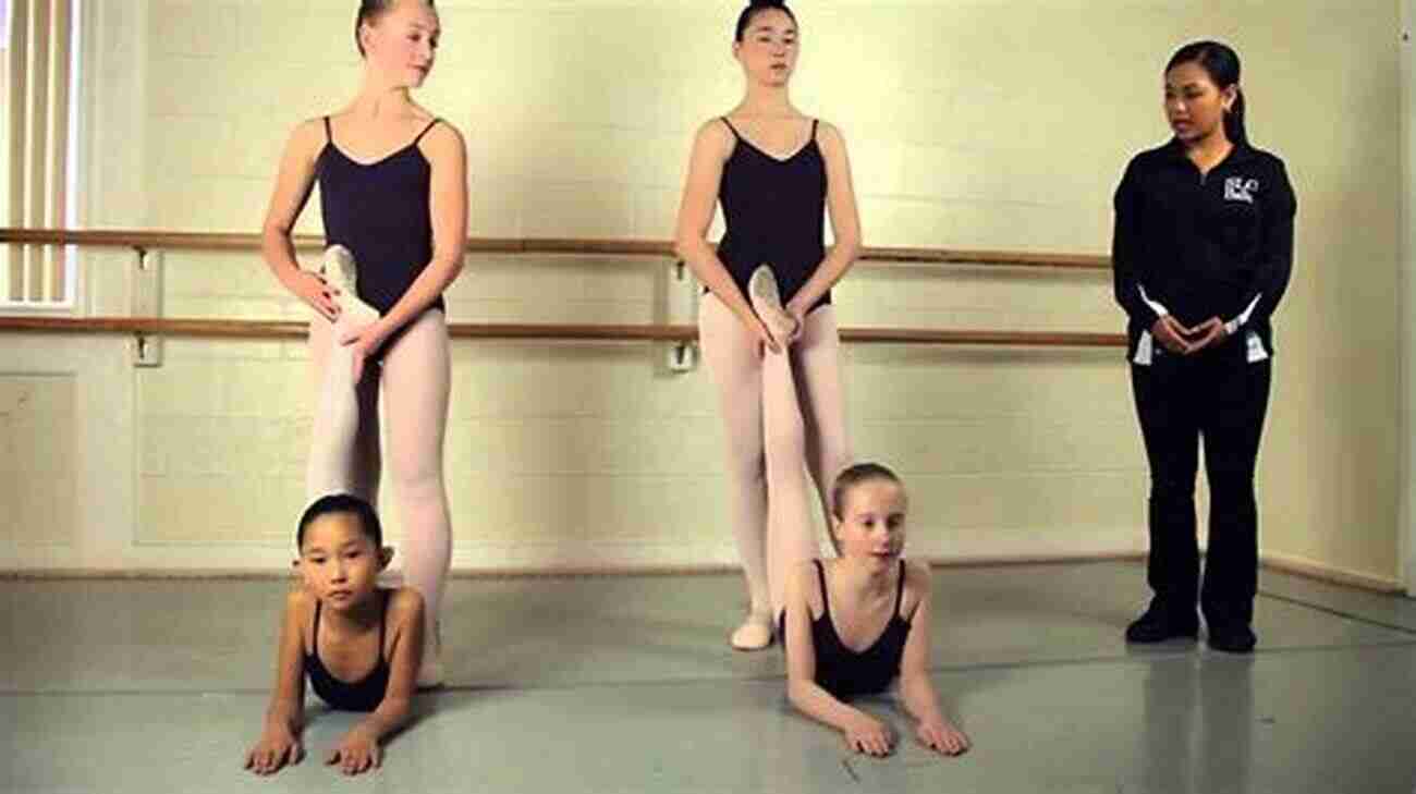 Young Dancers Stretching And Preparing For Their Dance Class Across The Floor (Orca Limelights)