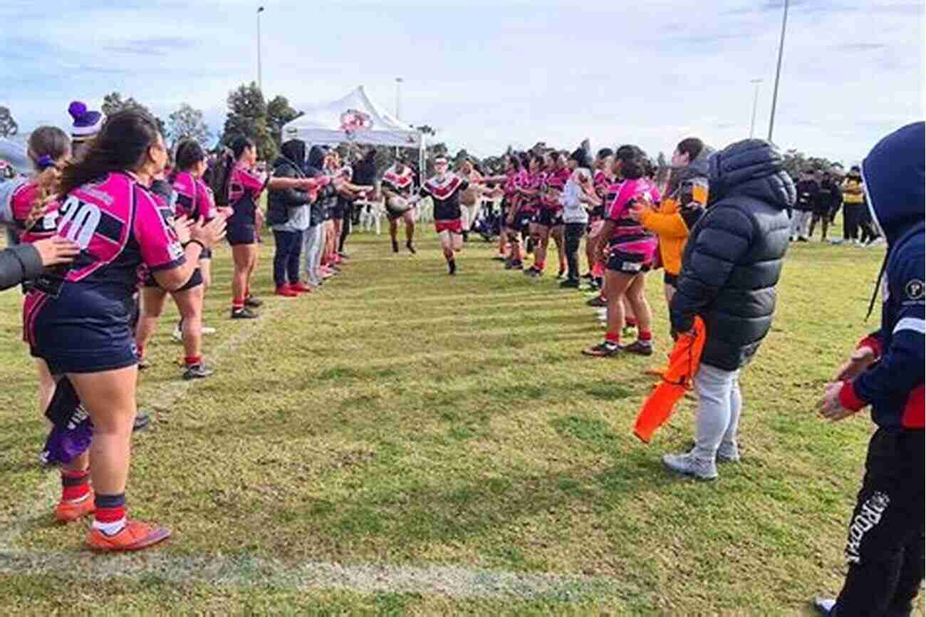 Young Rugby League Player Achieving His Dream By Scoring A Game Winning Try A Dream Come True A Rugby League Life