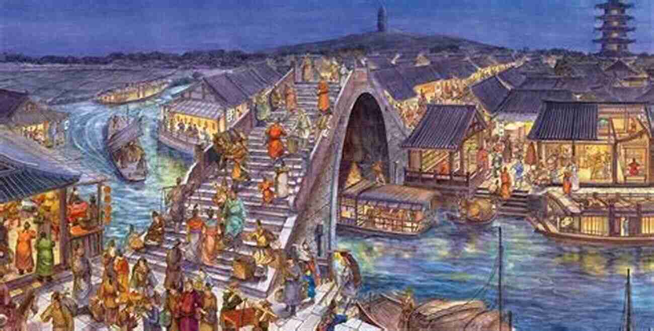 Ancient China Grand Canal China Painting Trade And Commerce In Ancient China : The Grand Canal And The Silk Road Ancient China For Kids Children S Ancient History