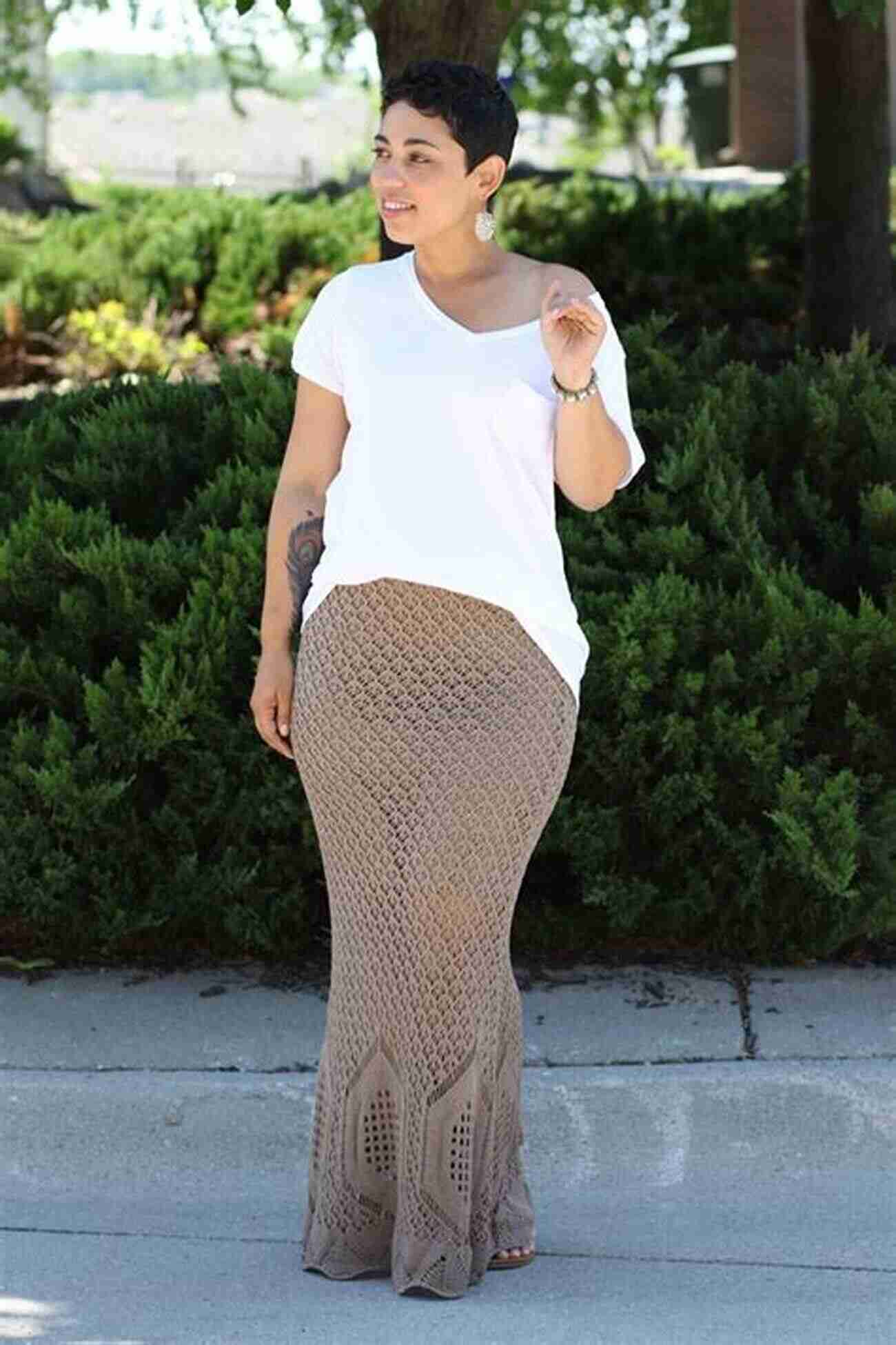 Festive Crocheted Maxi Skirt Add Elegance To Your Wardrobe Women Crocheted Skirt Ideas: Fashionable And Amazing Ideas To Crochet Skirt: Modern Skirt Crochet Guide