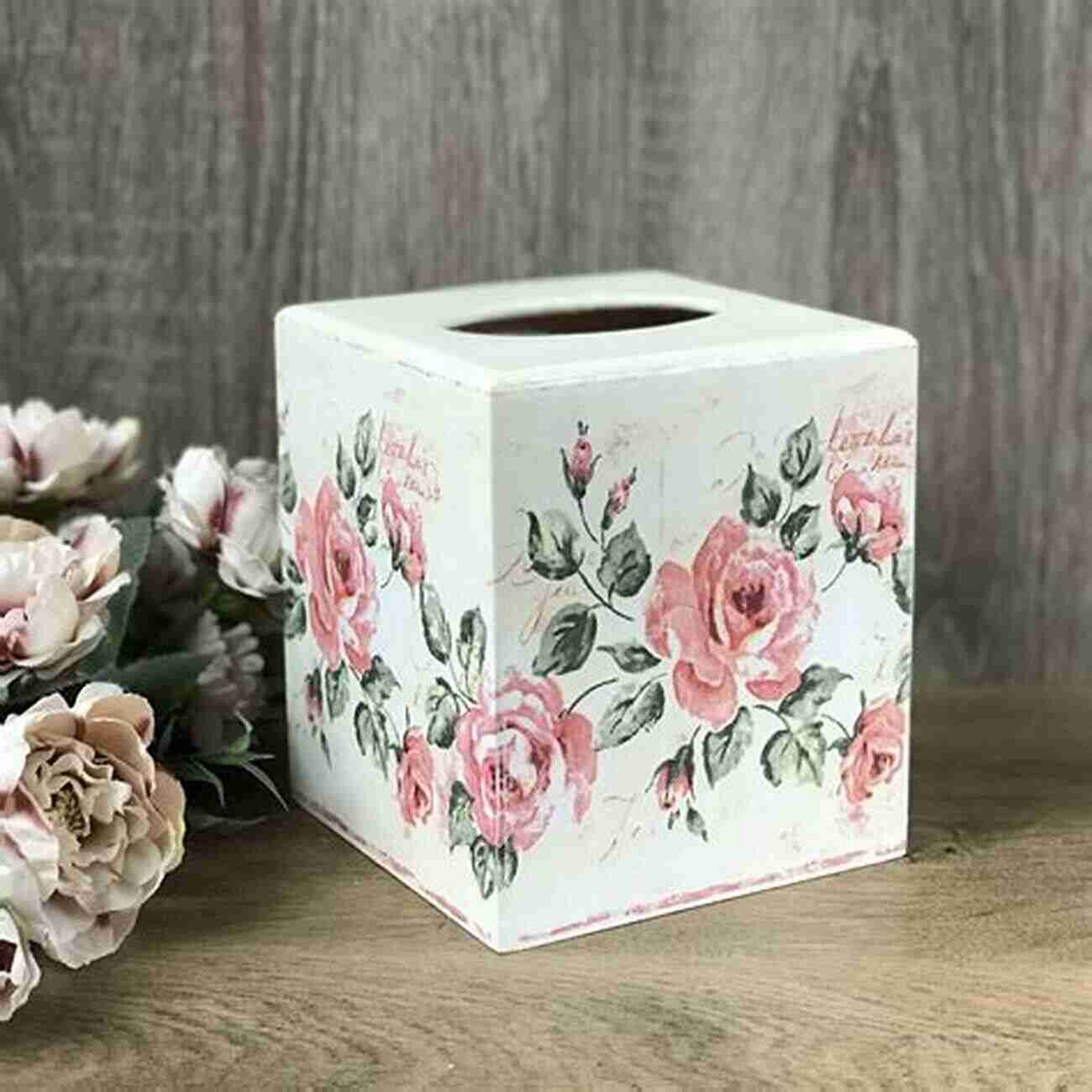 Rose Bouquet Tissue Box Cover Butterflies And Roses Collection: 4 Plastic Canvas Patterns