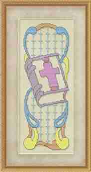 Bible Bookmark Cross Stitch Pattern