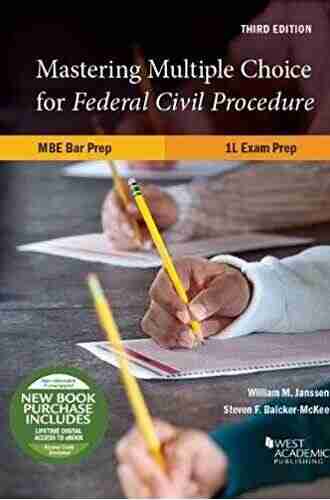 Mastering Multiple Choice For Federal Civil Procedure MBE Bar Prep And 1L Exam Prep (Career Guides)