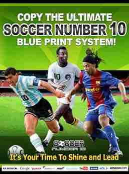 Soccer Number 10 Blue Print